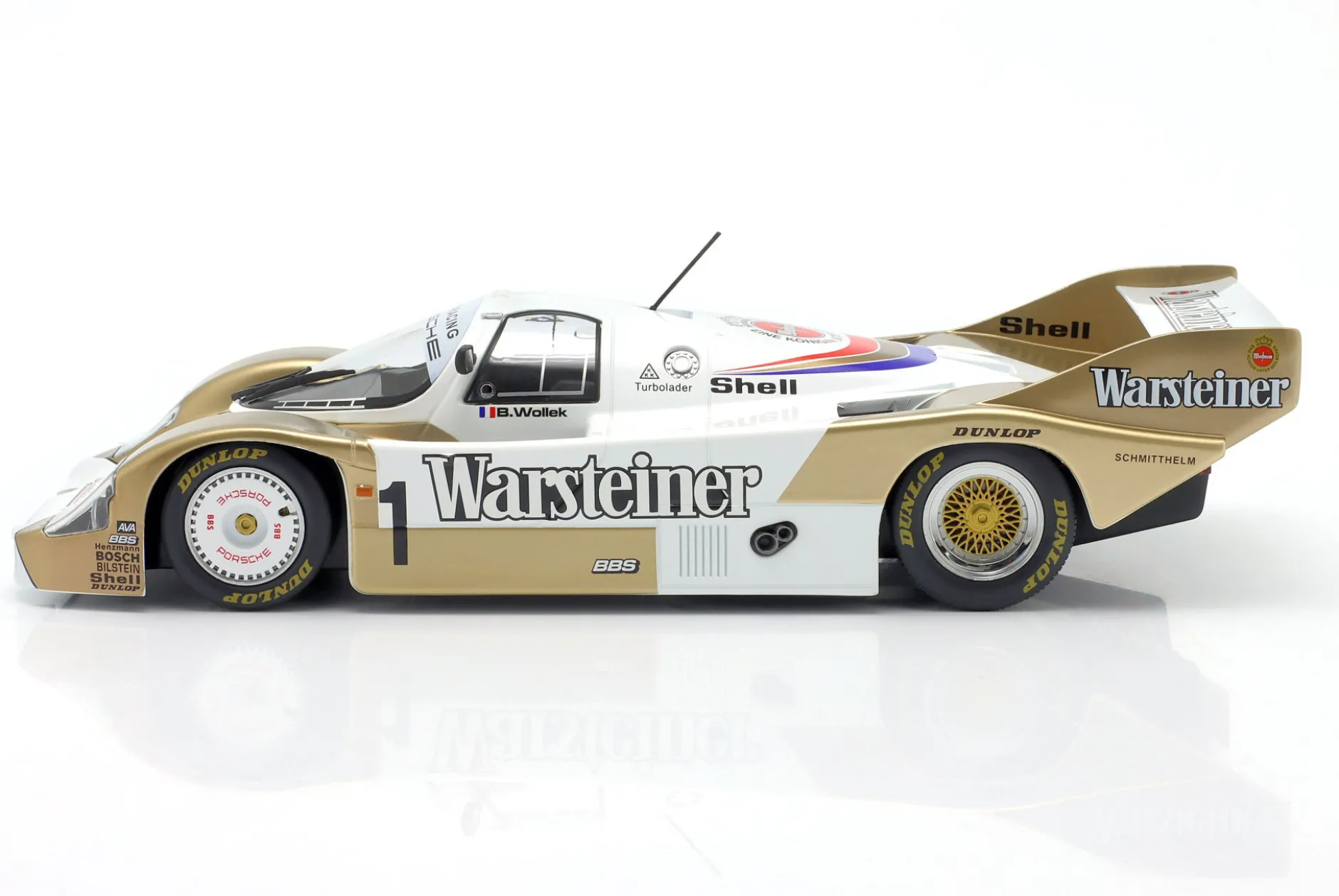 Porsche 956K #1 Sieger Norisring DRM Champion 1983 Bob Wollek 1:18 WERK83