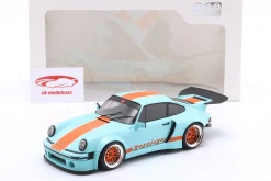 Porsche 911 KS-R by Khyzyl Saleem 2026 hellblau / orange 1:18 Solido