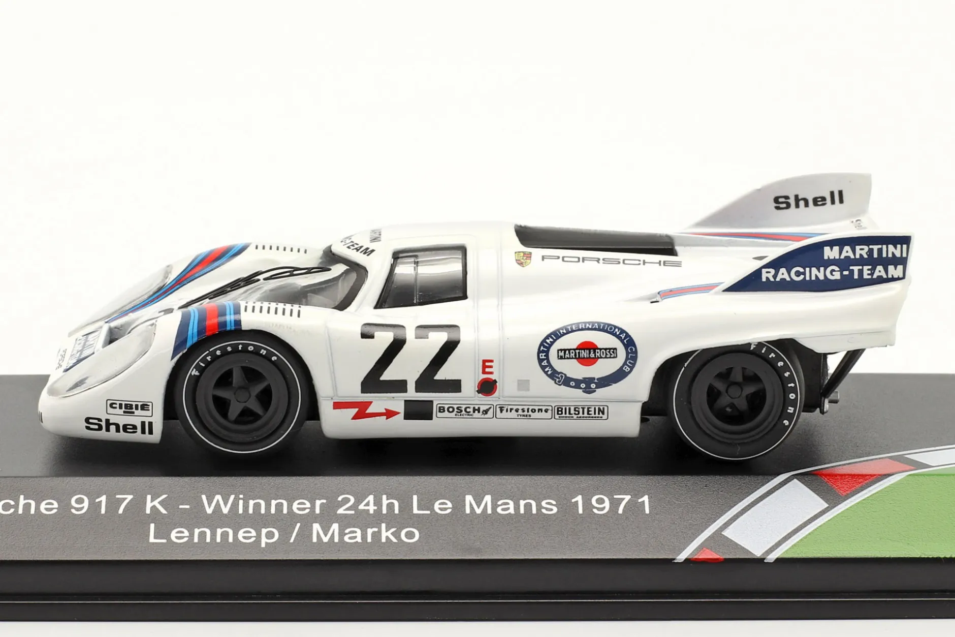 Porsche 917K #22 Winner 24h LeMans 1971 Marko, van Lennep 1:43 CMR