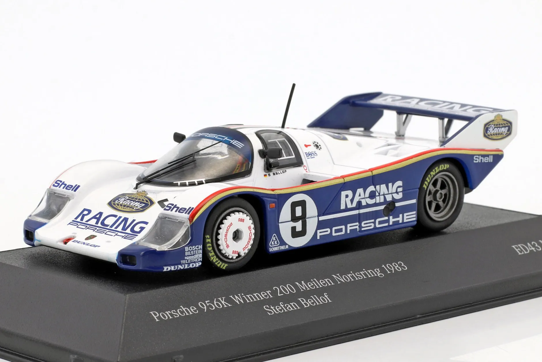 Porsche 956K #9 Winner 200 Meilen Norisring 1983 Stefan Bellof 1:43 CMR