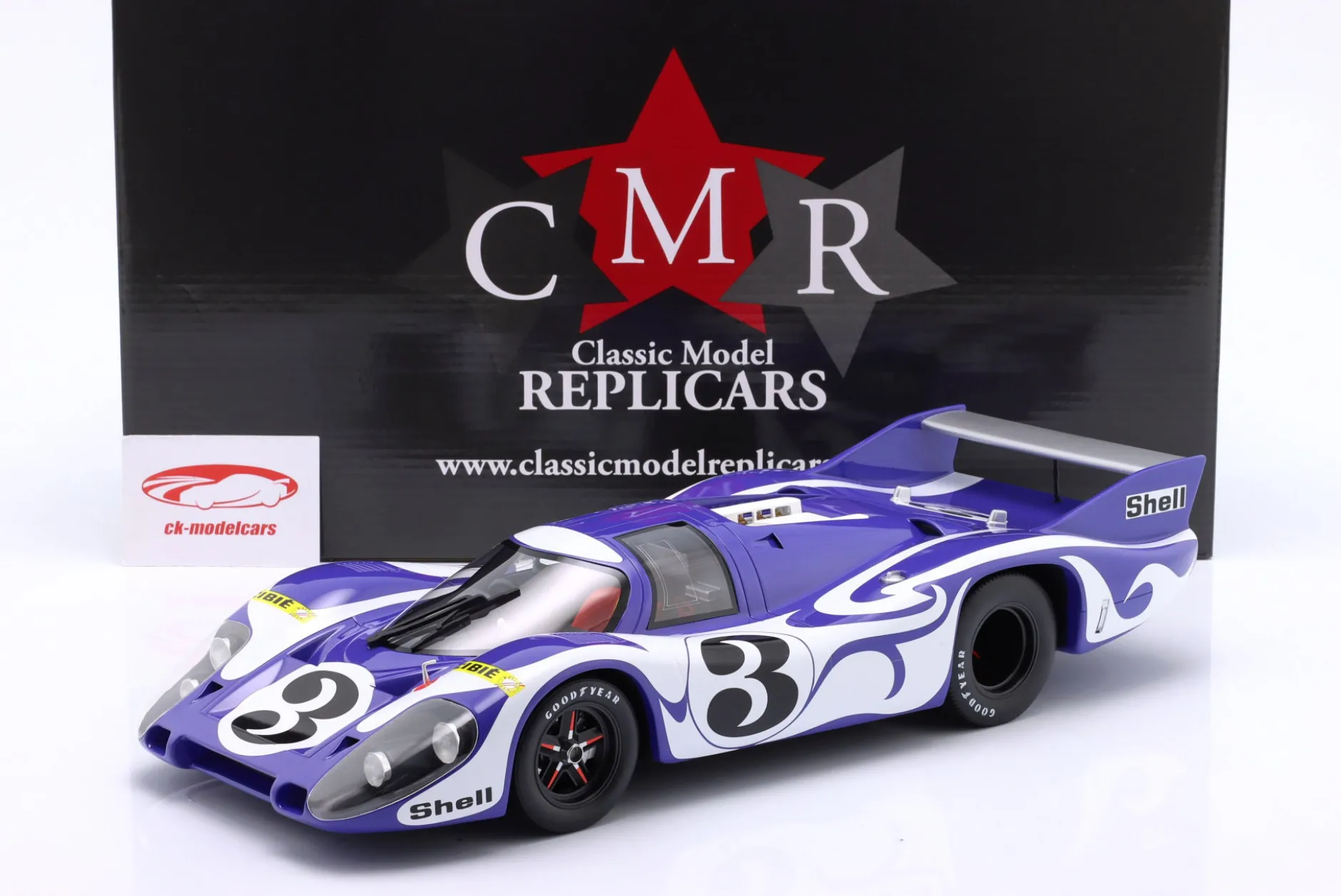 Porsche 917LH Hippie #3 Training 24h LeMans 1970 Larrousse, Kauhsen 1:12 CMR