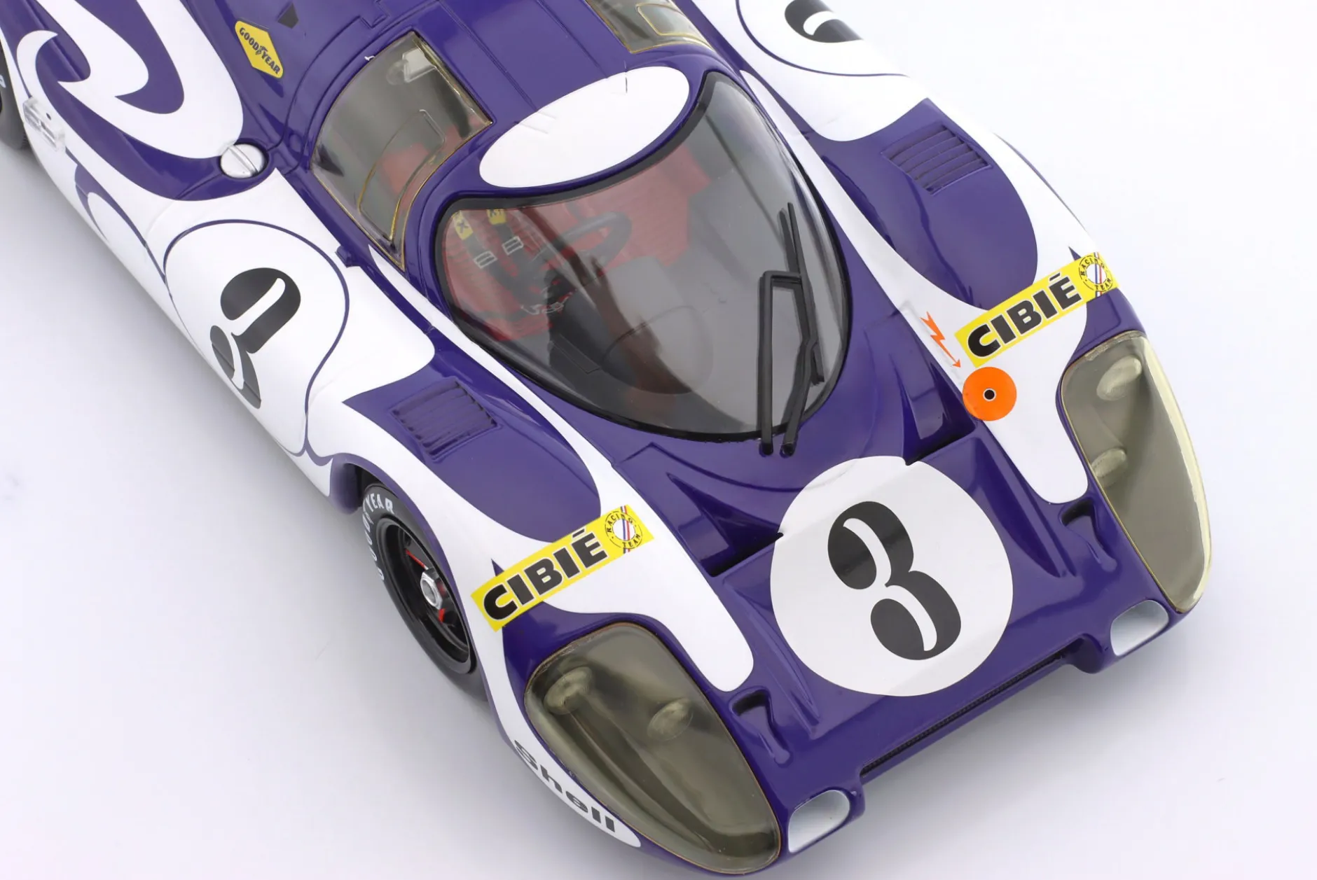 Porsche 917LH Hippie #3 Training 24h LeMans 1970 Larrousse, Kauhsen 1:12 CMR
