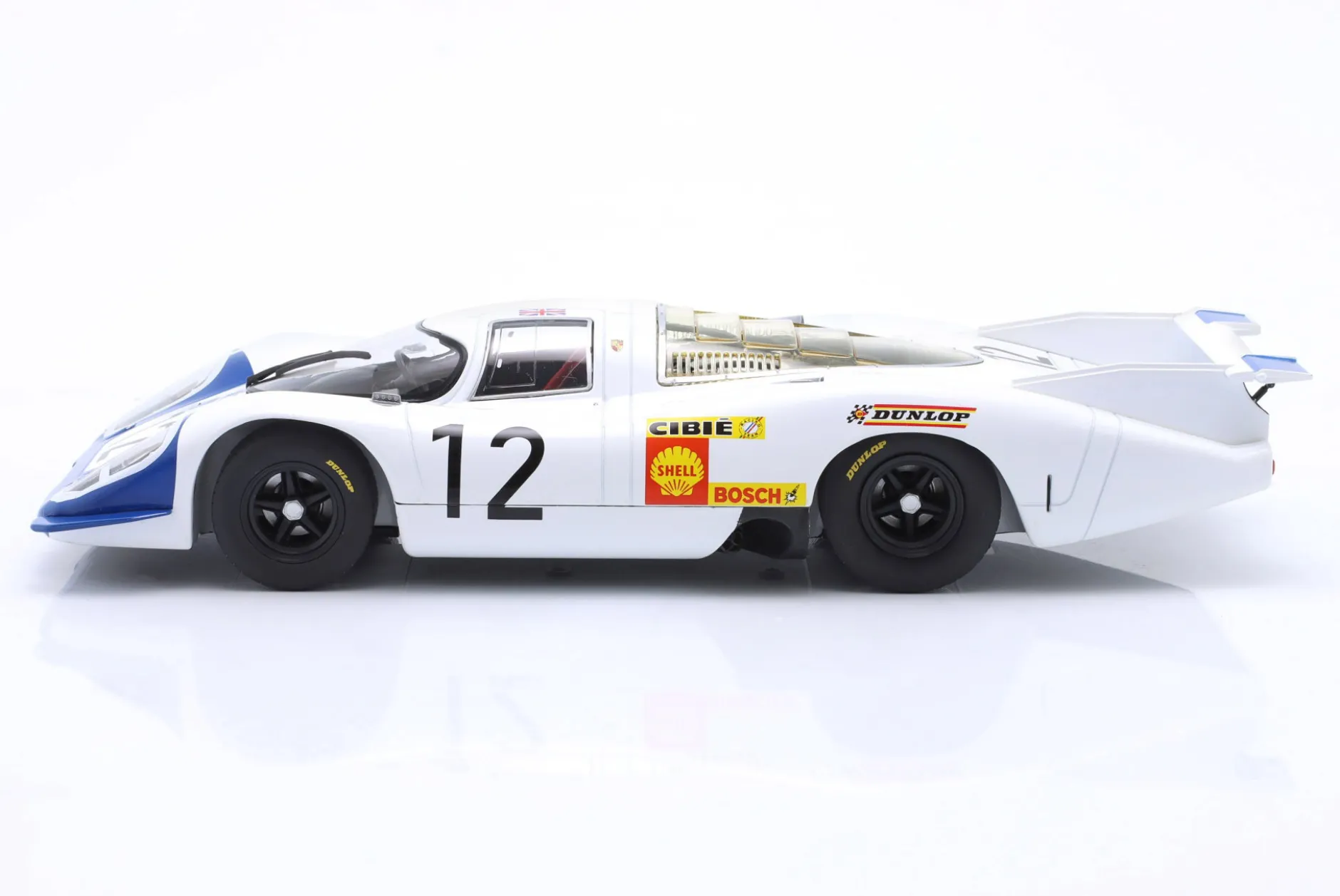 Porsche 917 LH #12 24h LeMans 1969 Elford, Attwood 1:18 WERK83