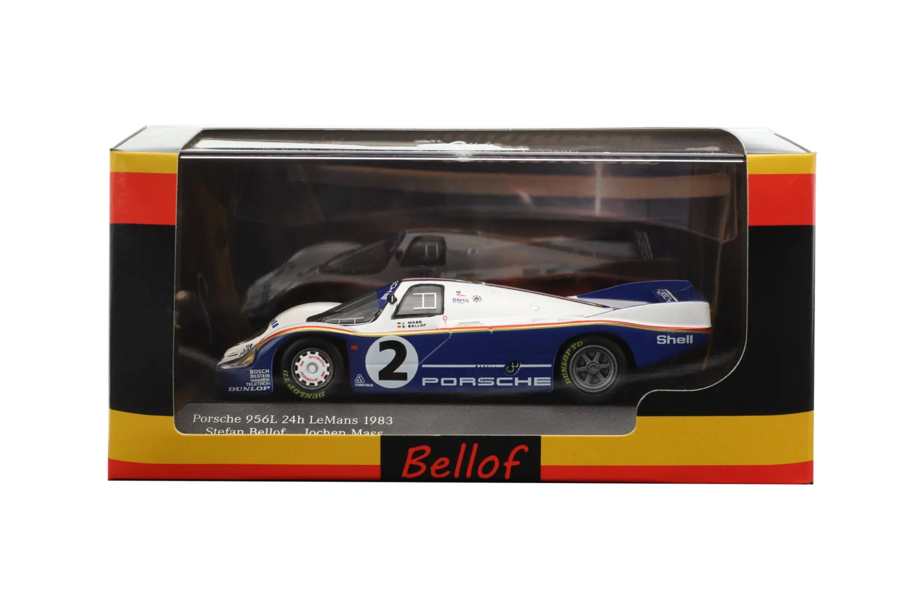 Porsche 956 LH #2 24h LeMans 1983 Mass, Bellof 1:43 CMR