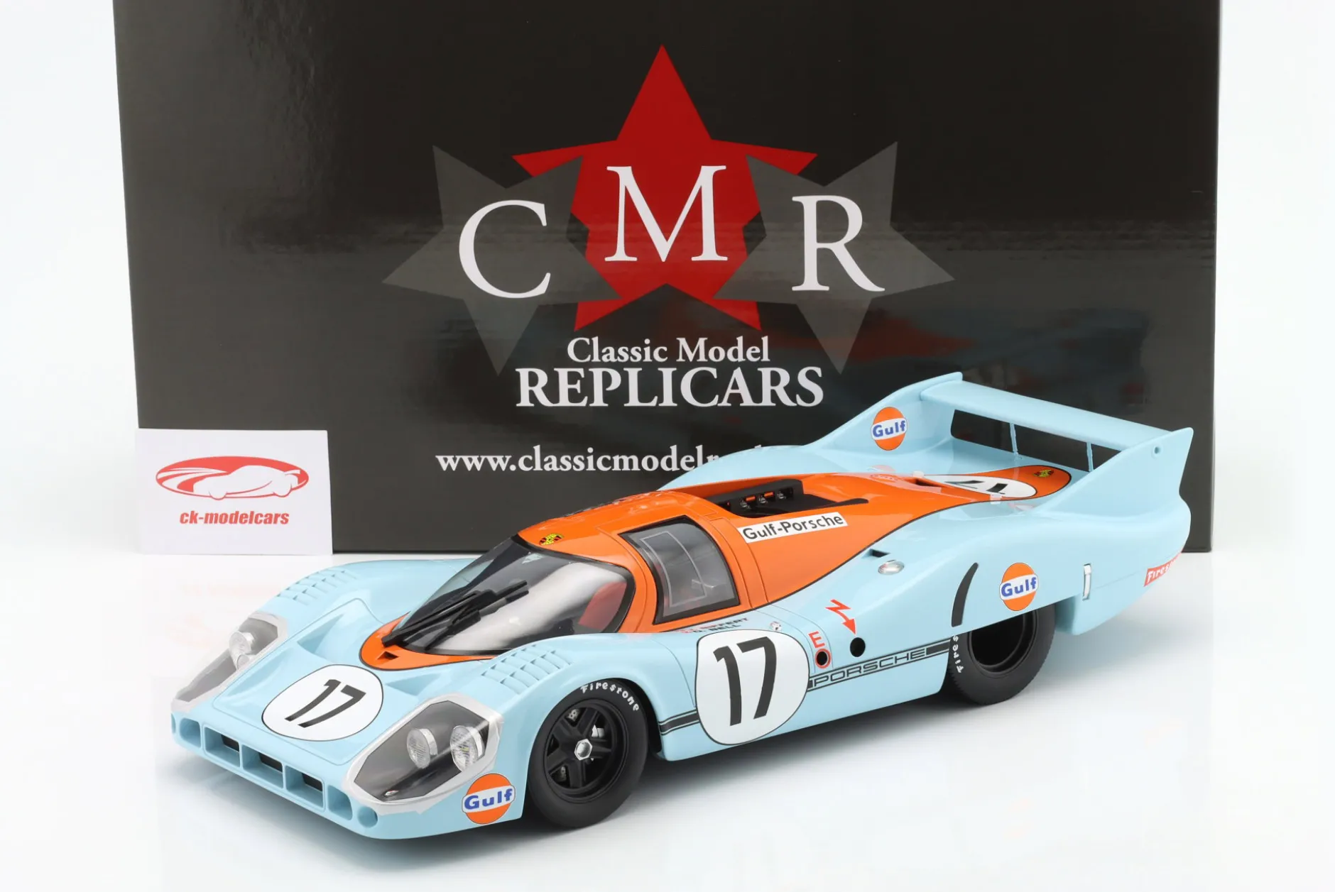 Porsche 917 LH #17 24h LeMans 1971 Siffert, Bell 1:12 CMR