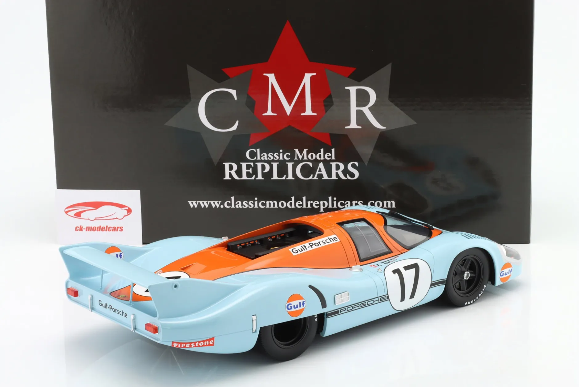 Porsche 917 LH #17 24h LeMans 1971 Siffert, Bell 1:12 CMR