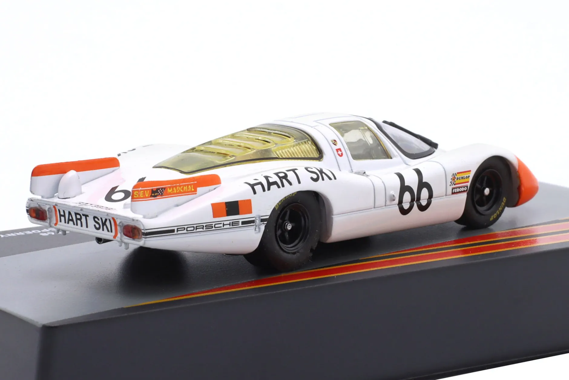 Porsche 907LH #66 2nd 24h LeMans 1968 Steinemann, Spoerry 1:43 Altaya
