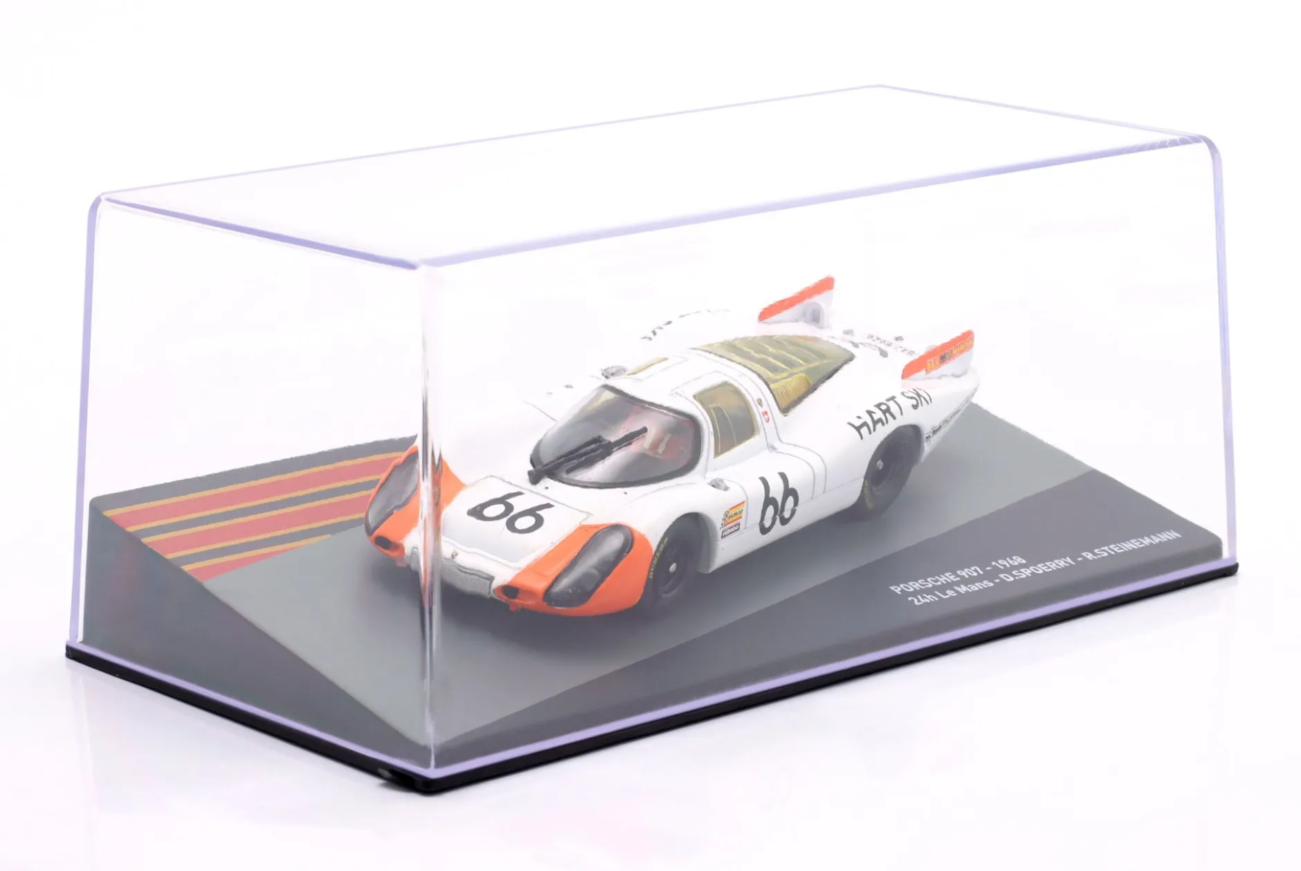 Porsche 907LH #66 2nd 24h LeMans 1968 Steinemann, Spoerry 1:43 Altaya