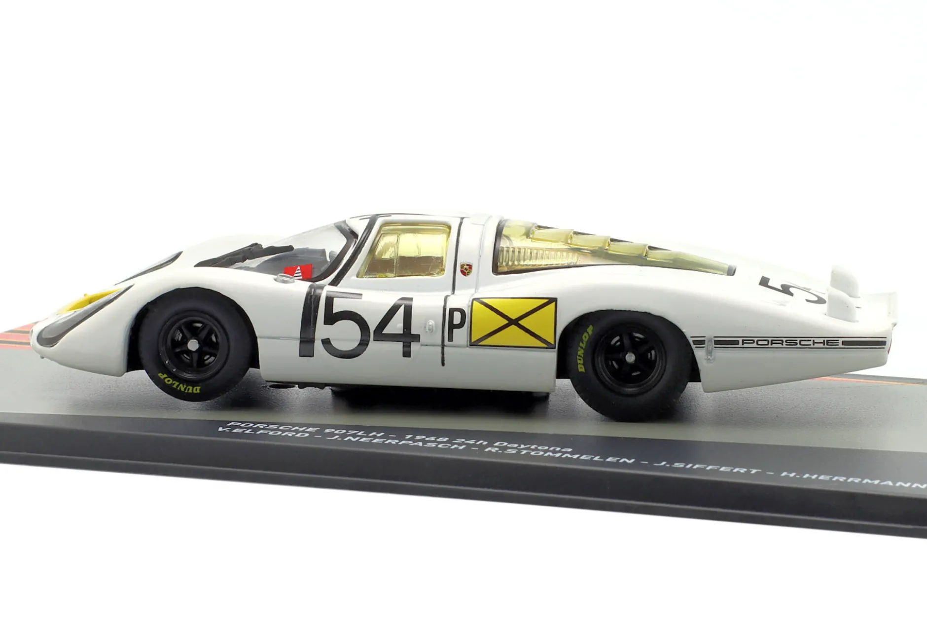 Porsche 907LH #54 Sieger 24h Daytona 1968 Porsche Works Team 1:43 Altaya