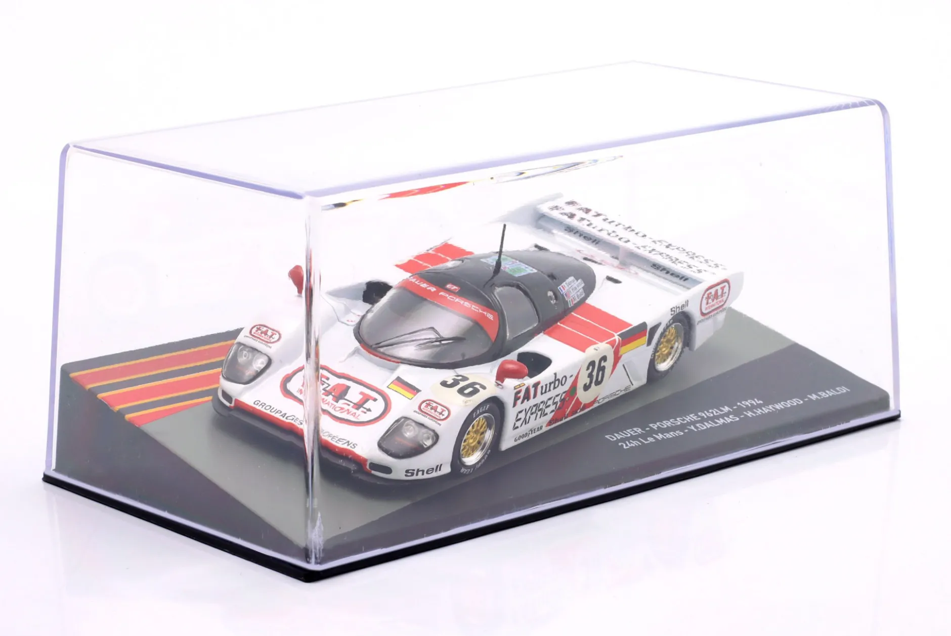 Porsche 962LM #36 Sieger 24h LeMans 1994 Baldi, Dalmas, Haywood 1:43 Altaya