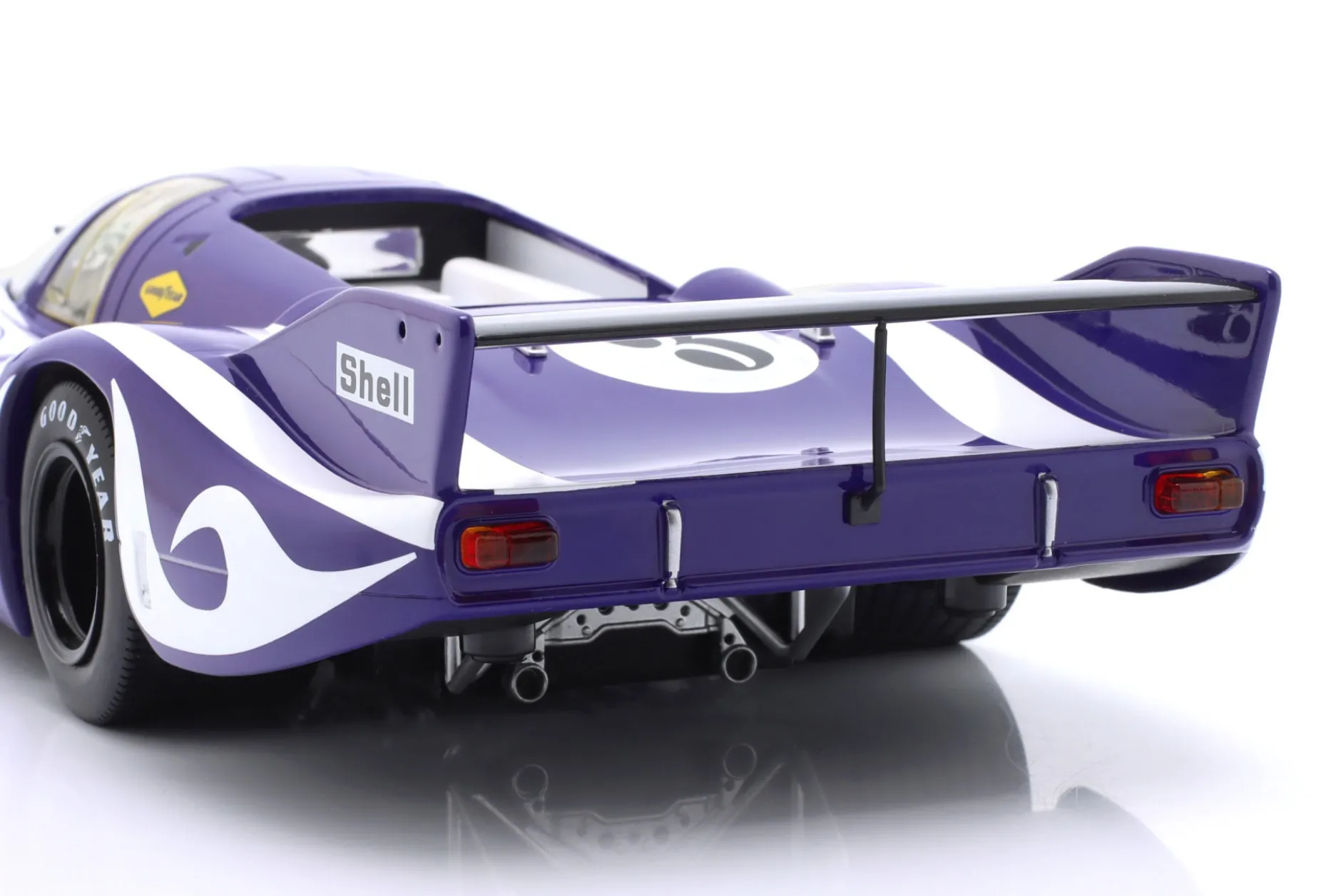 Porsche 917 Long Tail #3 Hippie Trainings Version 24h LeMans 1970 Larrousse, Kauhsen 1:18 WERK83