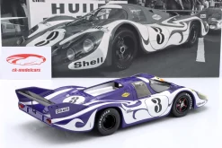 Porsche 917 Long Tail #3 Hippie Trainings Version 24h LeMans 1970 Larrousse, Kauhsen 1:18 WERK83