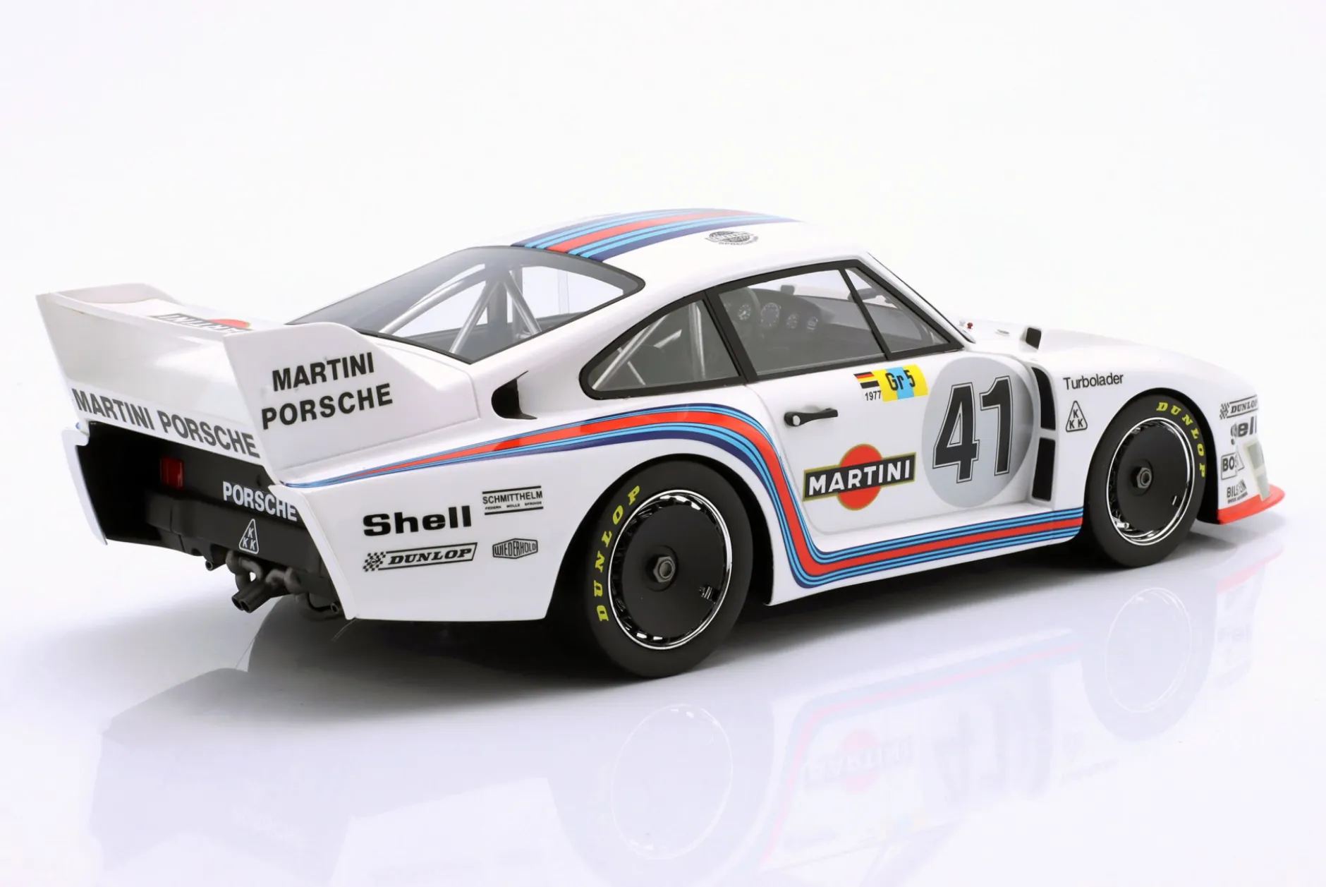 Porsche 935/77 Martini #41 24h LeMans 1977 Stommelen, Schurti 1:18 TrueScale