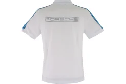 Porsche Martini Racing Polo Shirt Logo weiß Herren
