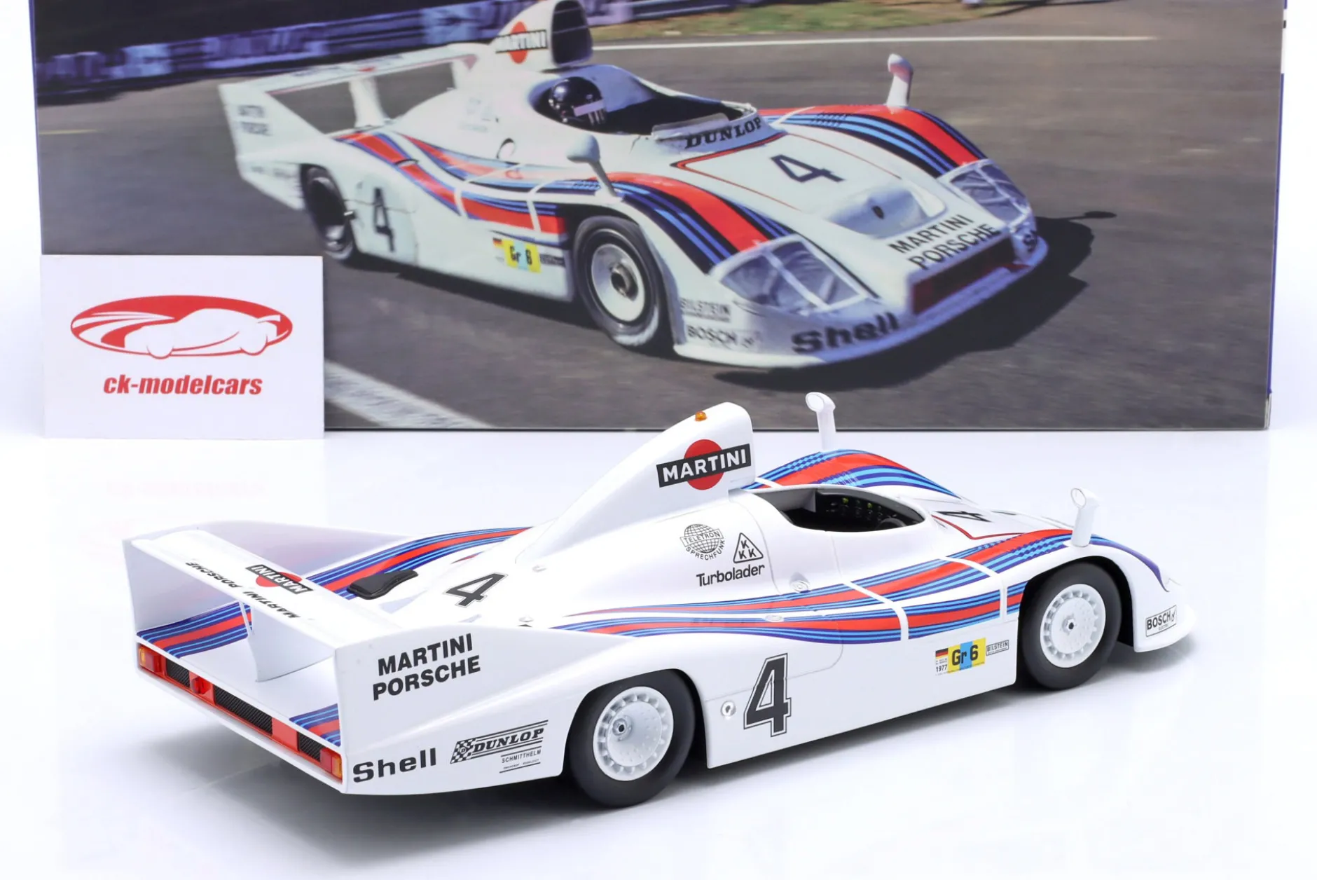 Porsche 936 Martini Racing #4 Sieger 24h LeMans 1977 Ickx, Barth, Haywood 1:18 WERK83