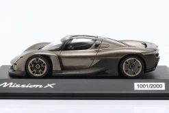 Porsche Mission X rocket metallic 1:43 Spark
