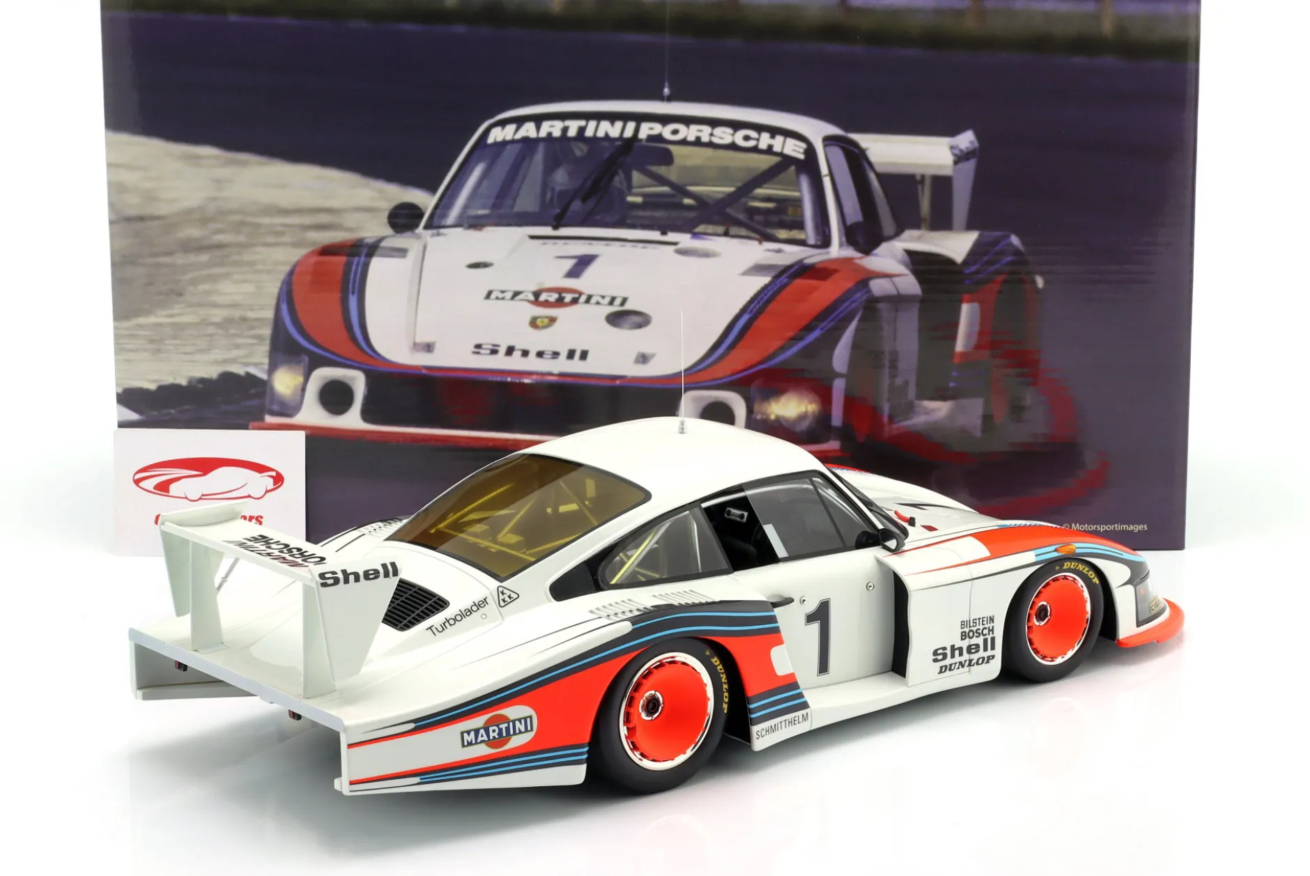 Porsche 935/78 Moby Dick #1 Martini Racing Sportwagen-WM 1978 Maas, Ickx 1:12 CMR