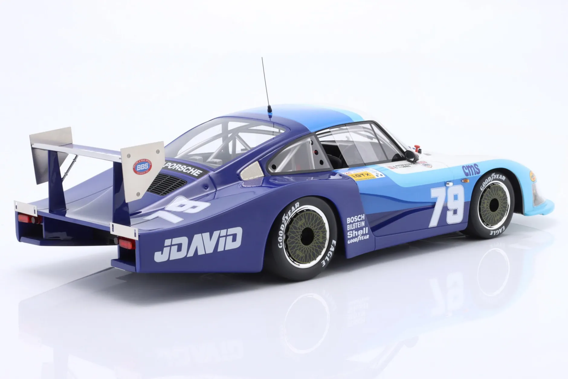 Porsche 935 Moby Dick #79 4th 24h LeMans 1982 Fitzpatrick, Hobbs 1:12 CMR