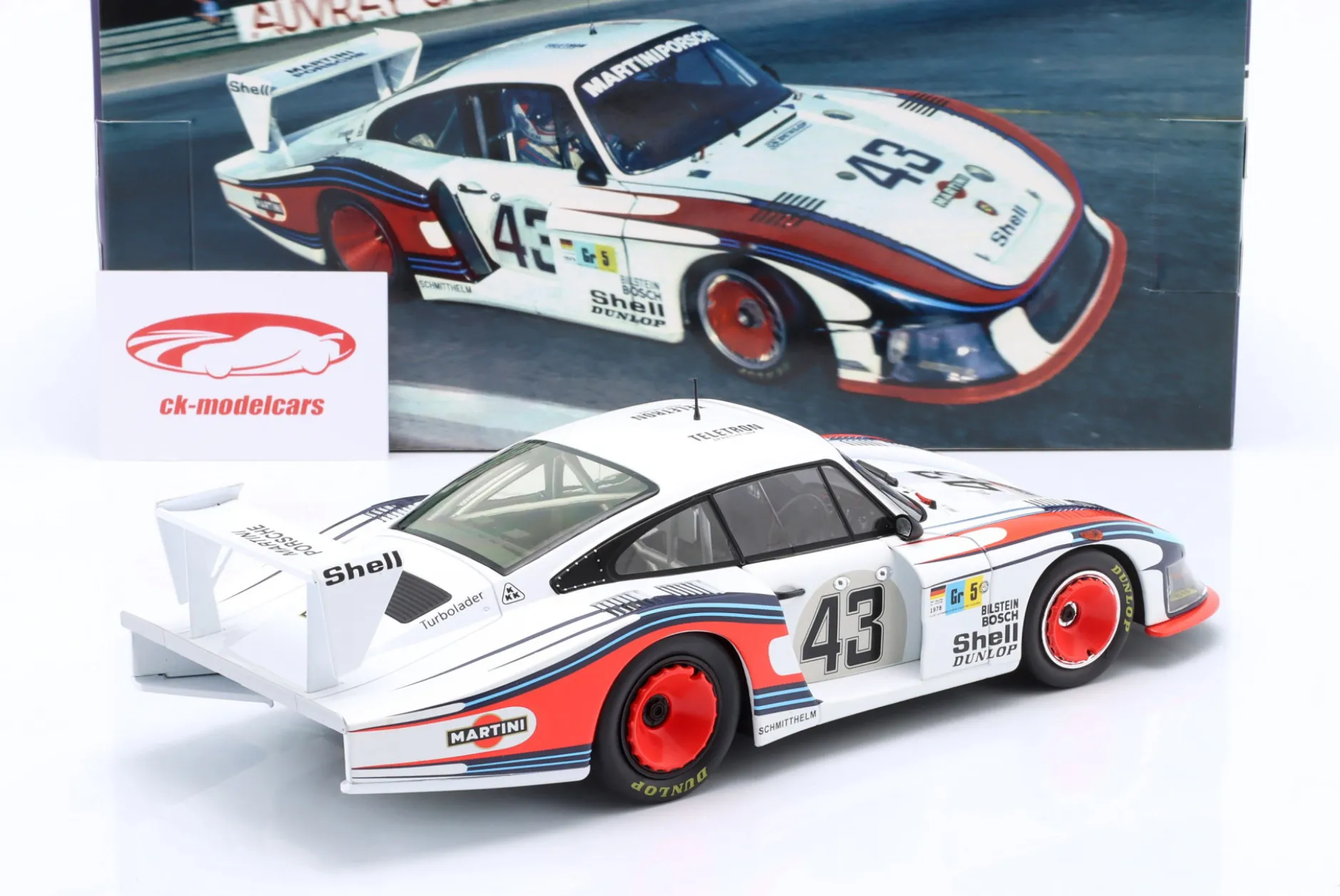 Porsche 935/78 Moby Dick #43 8th 24h LeMans 1978 Schurti, Stommelen 1:18 WERK83