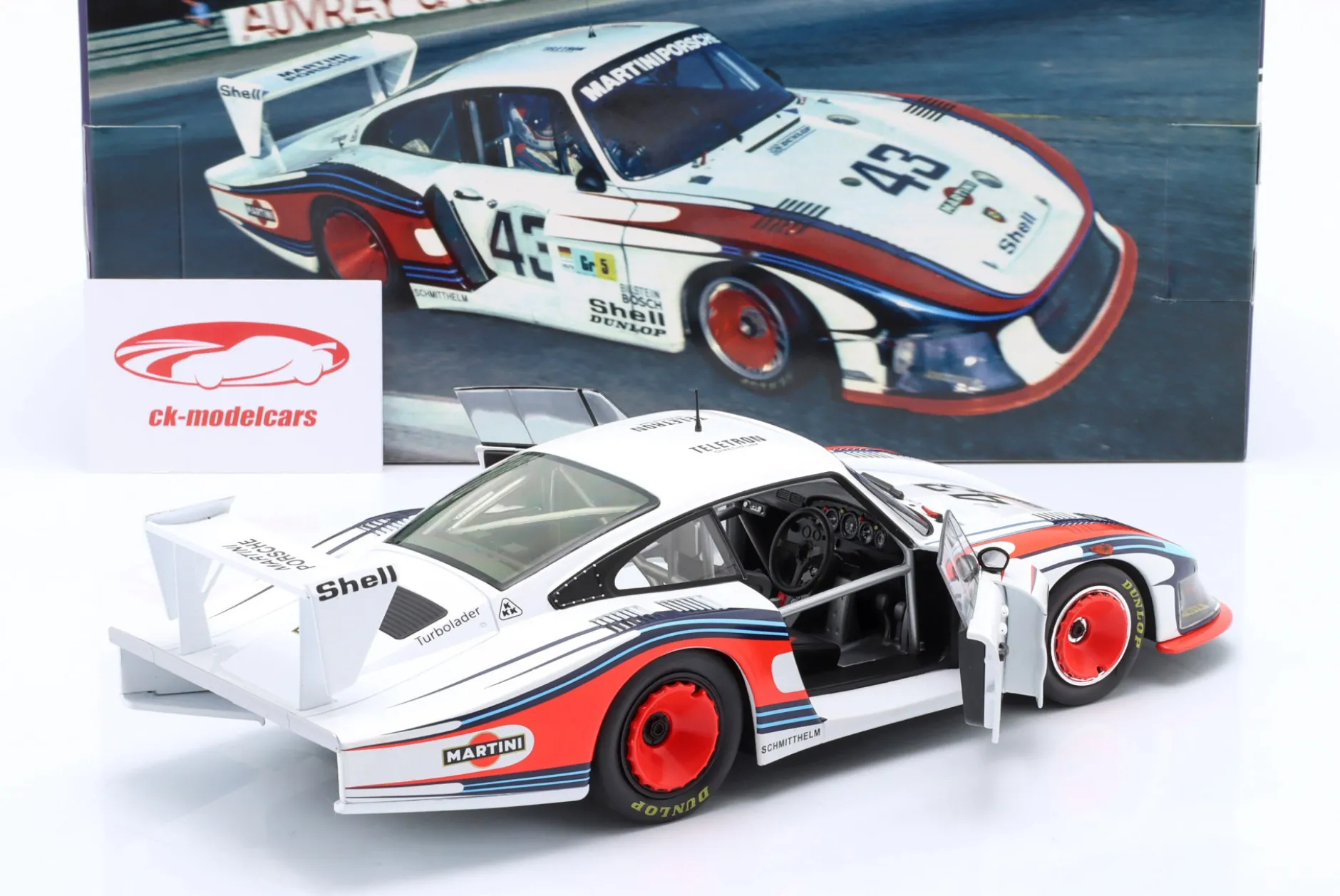 Porsche 935/78 Moby Dick #43 8th 24h LeMans 1978 Schurti, Stommelen 1:18 WERK83
