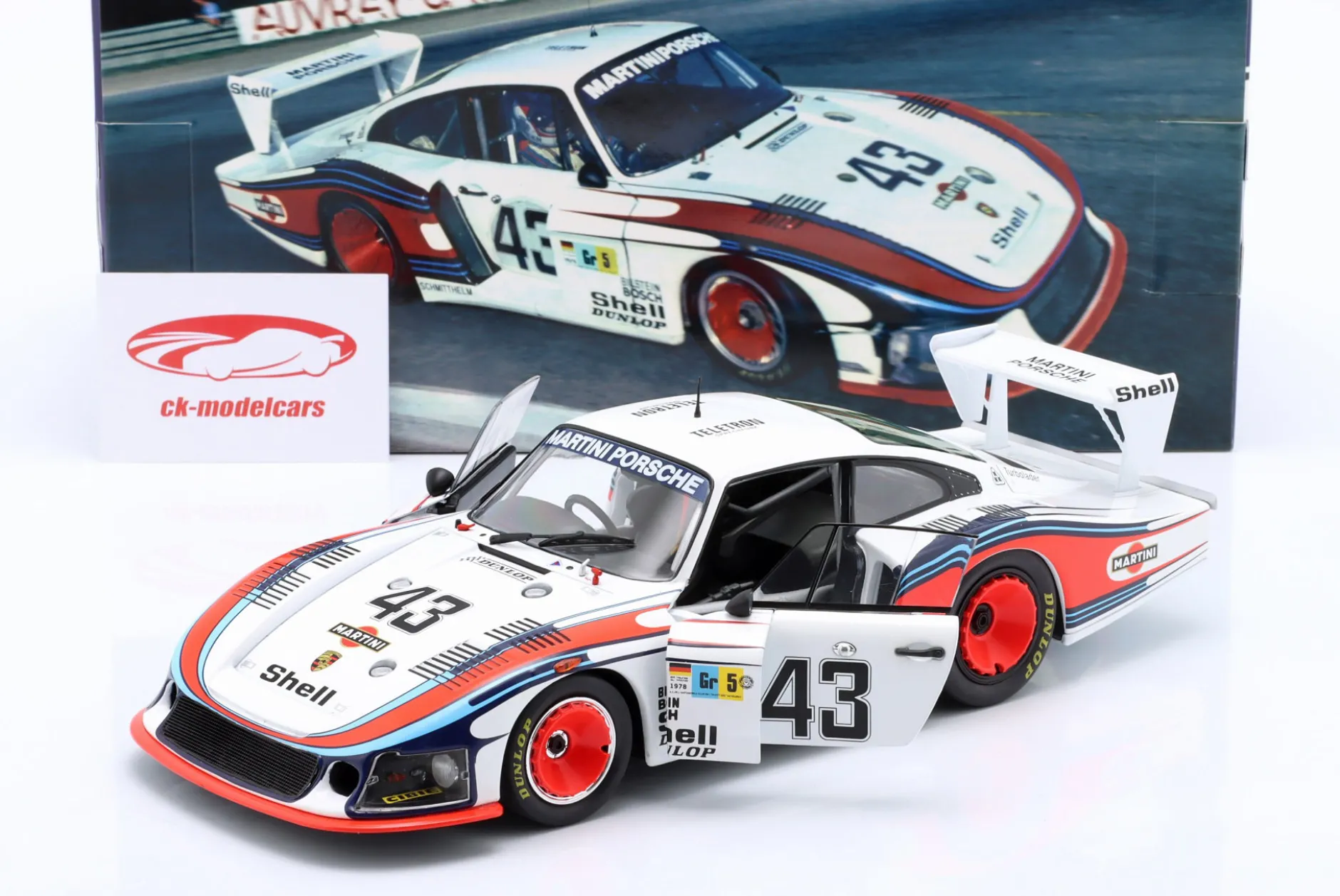 Porsche 935/78 Moby Dick #43 8th 24h LeMans 1978 Schurti, Stommelen 1:18 WERK83