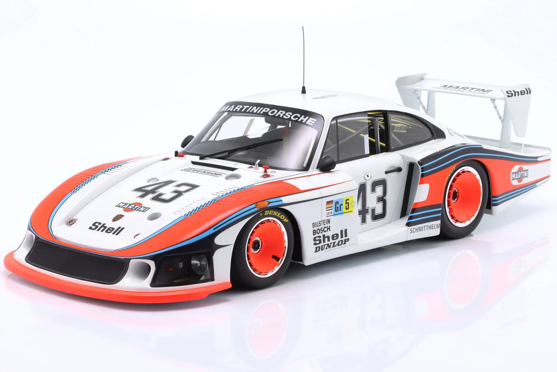 Porsche 935/78 Moby Dick #43 8th 24h LeMans 1978 Schurti, Stommelen 1:12 CMR