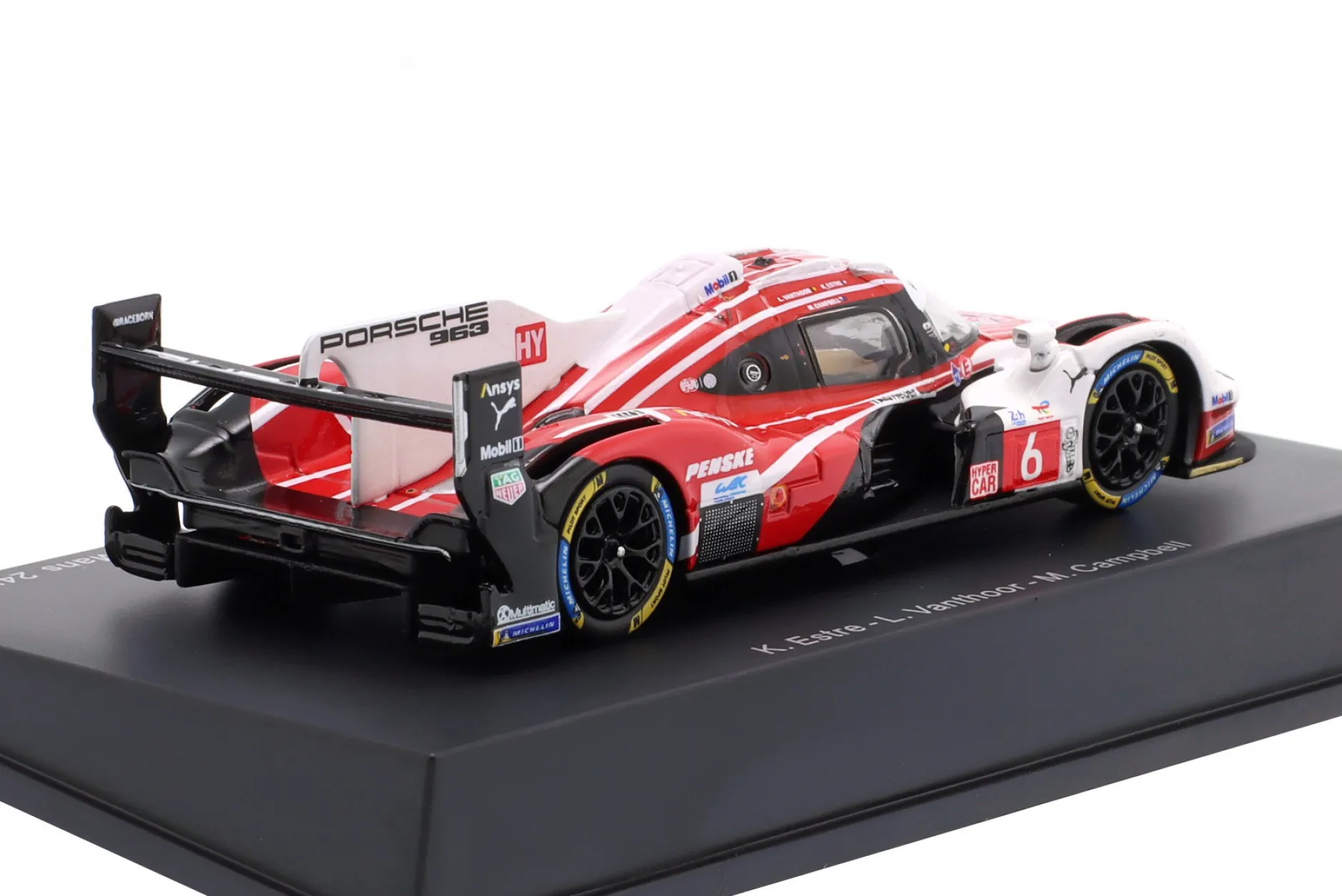 Porsche 963 #6 2nd 24h LeMans 2025 Porsche Penske Motorsport 1:64 Spark