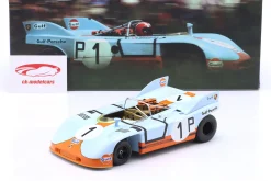 Porsche 908/03 #1 2nd 1000km Nürburgring 1971 Rodriguez, Siffert 1:18 WERK83