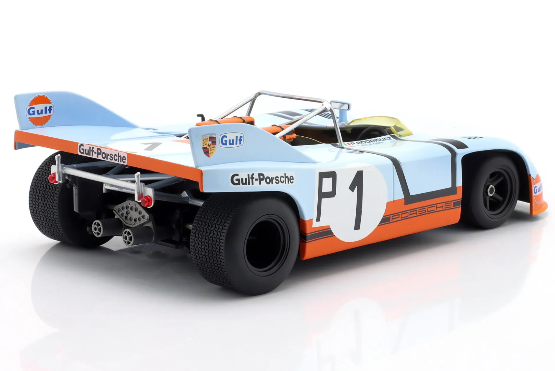 Porsche 908/03 #1 2nd 1000km Nürburgring 1971 Rodriguez, Siffert 1:18 WERK83