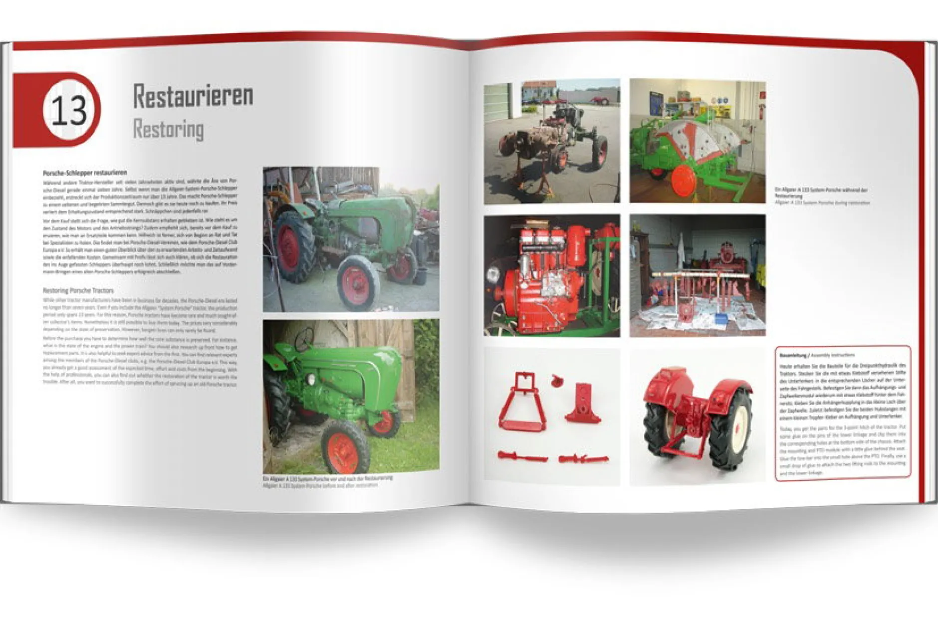 Porsche Oldtimer-Traktor Adventskalender : Porsche Master 419 1:43 Franzis