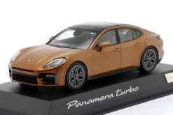 Porsche Panamera Turbo E-Hybrid (G3) madeiragoldmetallic 1:43 Norev