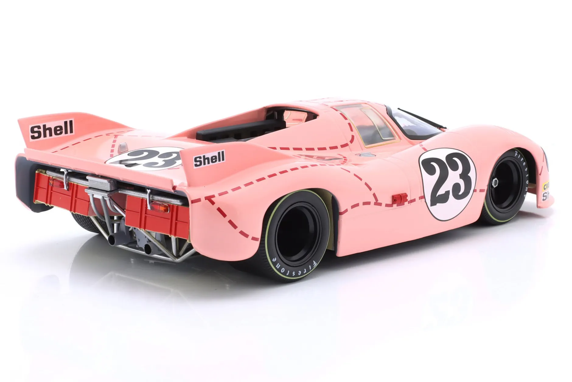 Porsche 917/20 Pink Pig #23 1st Practice 24h LeMans 1971 Kauhsen, Joest 1:18 WERK83