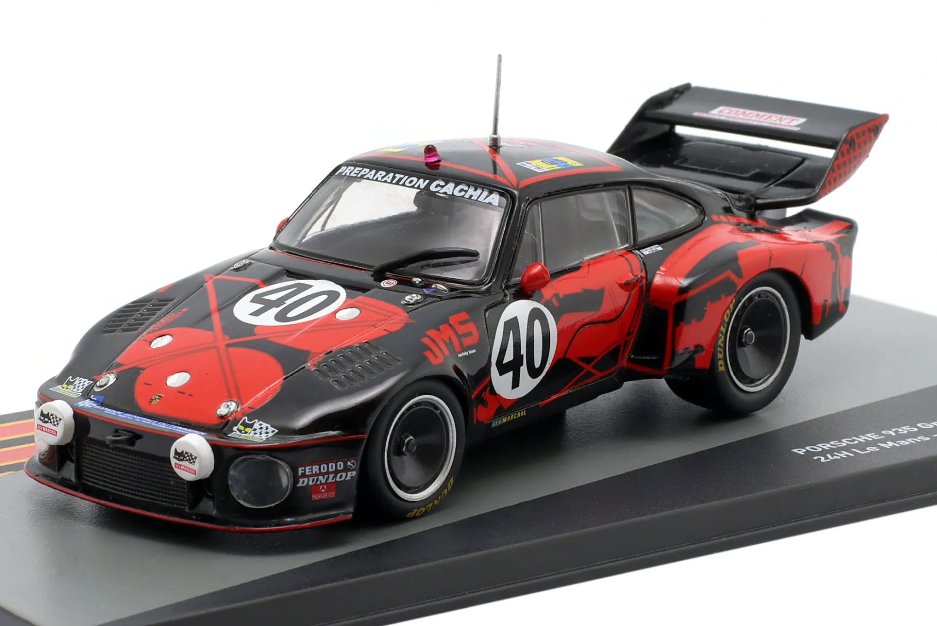 Porsche 935 #40 3rd 24h LeMans 1977 Ballot-Lena, Gregg 1:43 Altaya