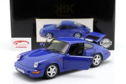 Porsche 911 (964) RS Baujahr 1992 blau / Cup Felgen 1:12 KK-Scale