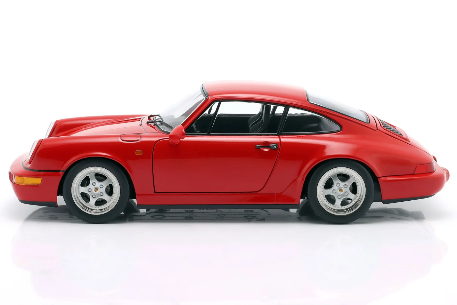 Porsche 911 (964) RS Baujahr 1992 rot / Speedline Felgen 1:12 KK-Scale