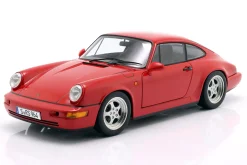 Porsche 911 (964) RS Baujahr 1992 rot / Speedline Felgen 1:12 KK-Scale