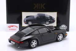 Porsche 911 (964) RS Baujahr 1992 schwarz / Cup Felgen 1:12 KK-Scale