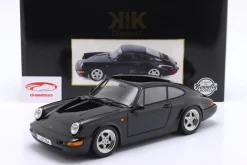 Porsche 911 (964) RS Baujahr 1992 schwarz / Speedline Felgen 1:12 KK-Scale