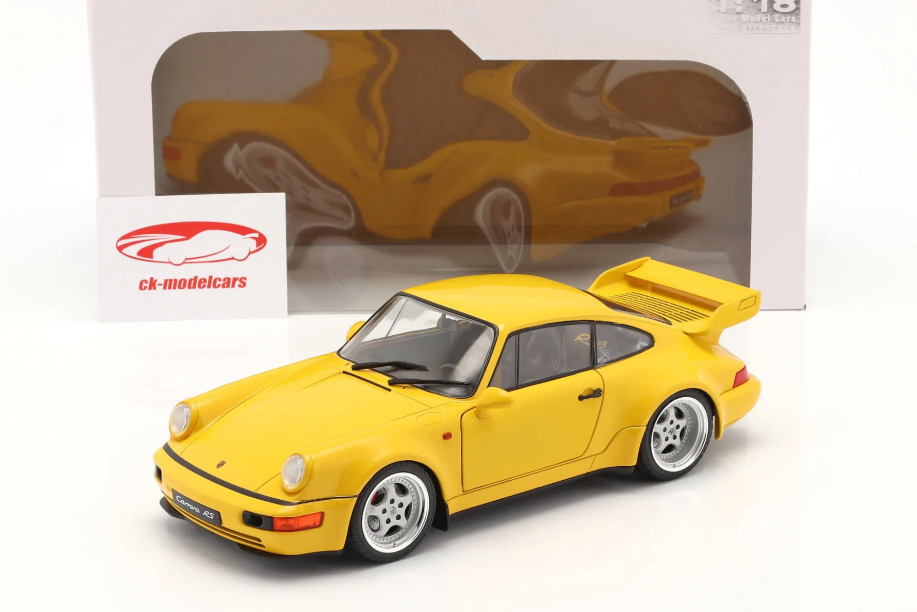 Porsche 911 (964) 3.8 RS Baujahr 1990 speedgelb 1:18 Solido