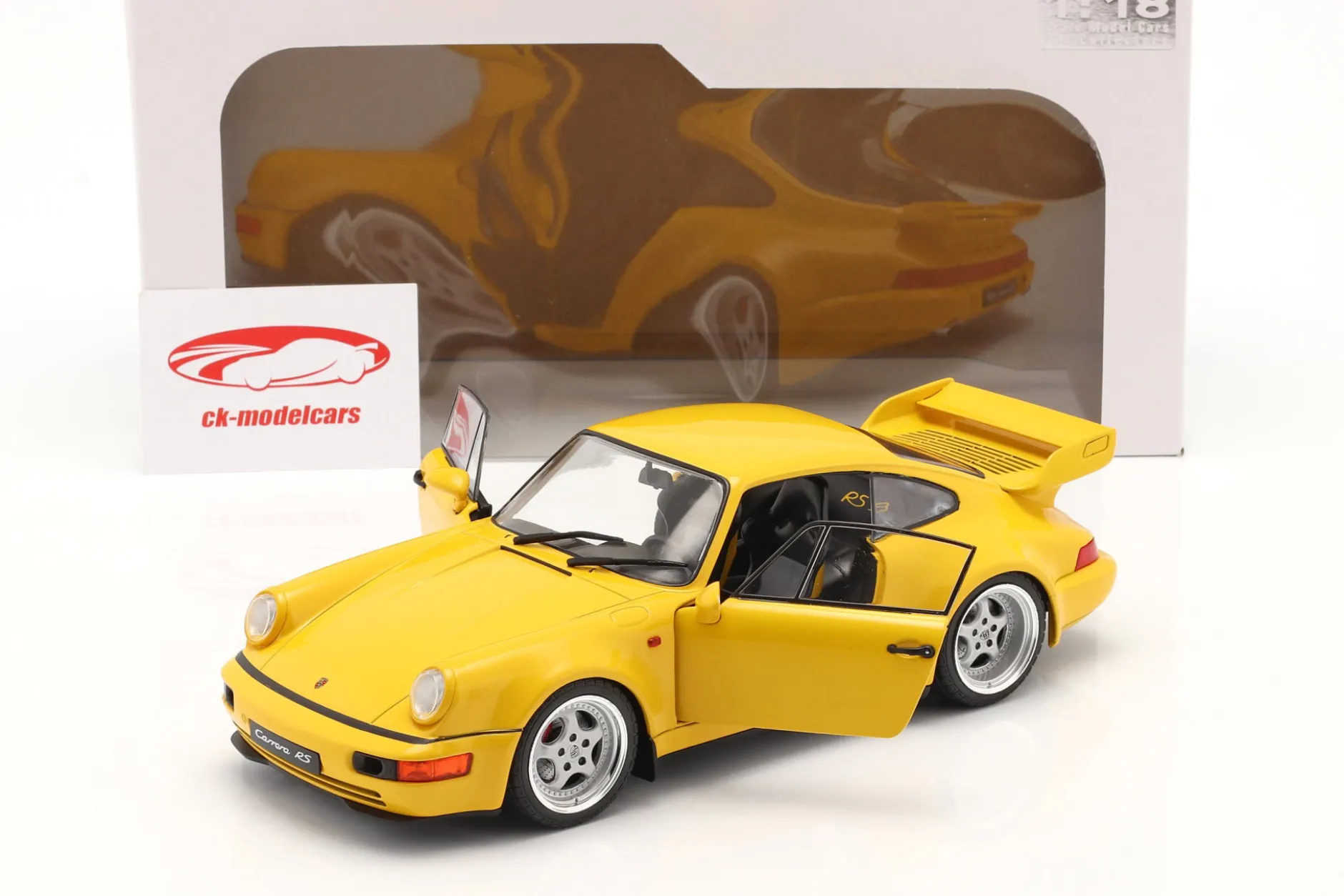 Porsche 911 (964) 3.8 RS Baujahr 1990 speedgelb 1:18 Solido