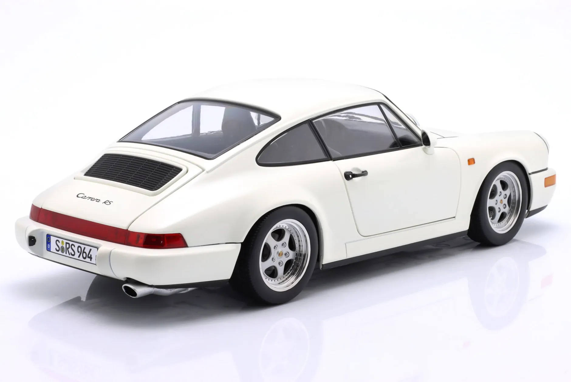 Porsche 911 (964) RS Baujahr 1992 weiß / Speedline Felgen 1:12 KK-Scale