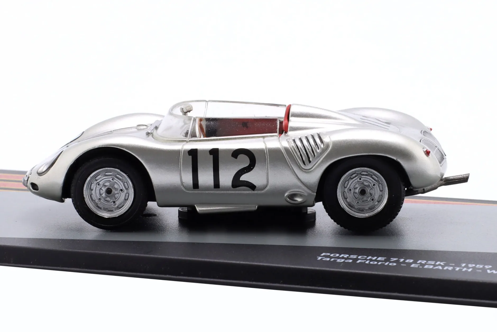 Porsche 718 RSK #112 Sieger Targa Florio 1959 Barth, Seidel 1:43 Altaya