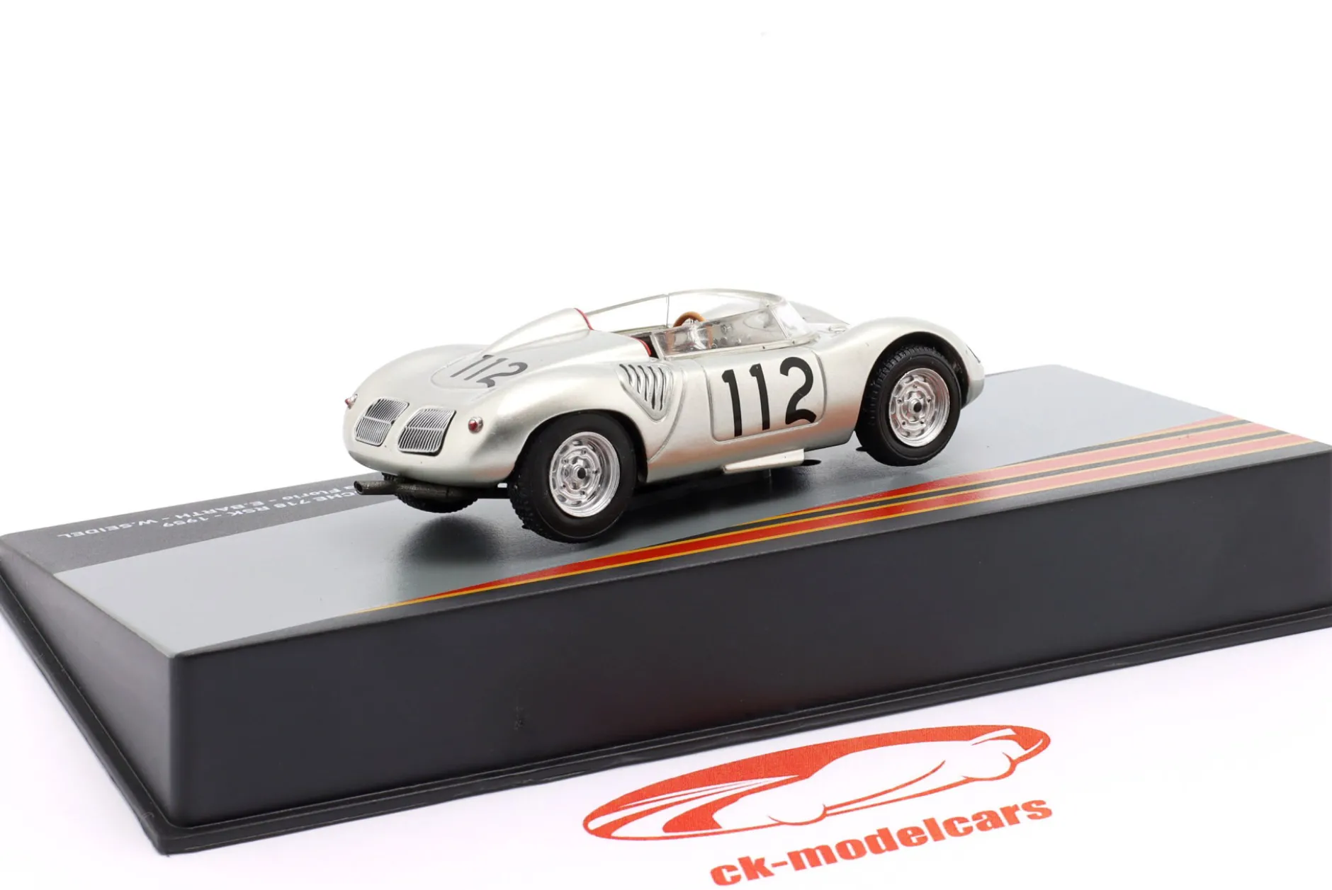 Porsche 718 RSK #112 Sieger Targa Florio 1959 Barth, Seidel 1:43 Altaya