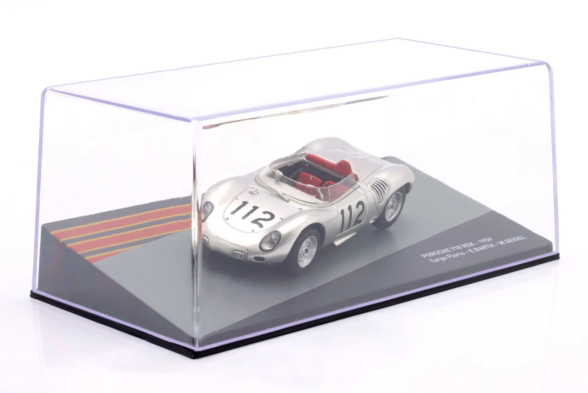 Porsche 718 RSK #112 Sieger Targa Florio 1959 Barth, Seidel 1:43 Altaya