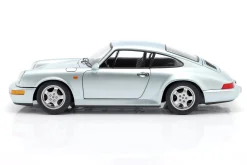 Porsche 911 (964) RS mit Cup Felgen Baujahr 1992 polarsilber 1:12 KK-Scale