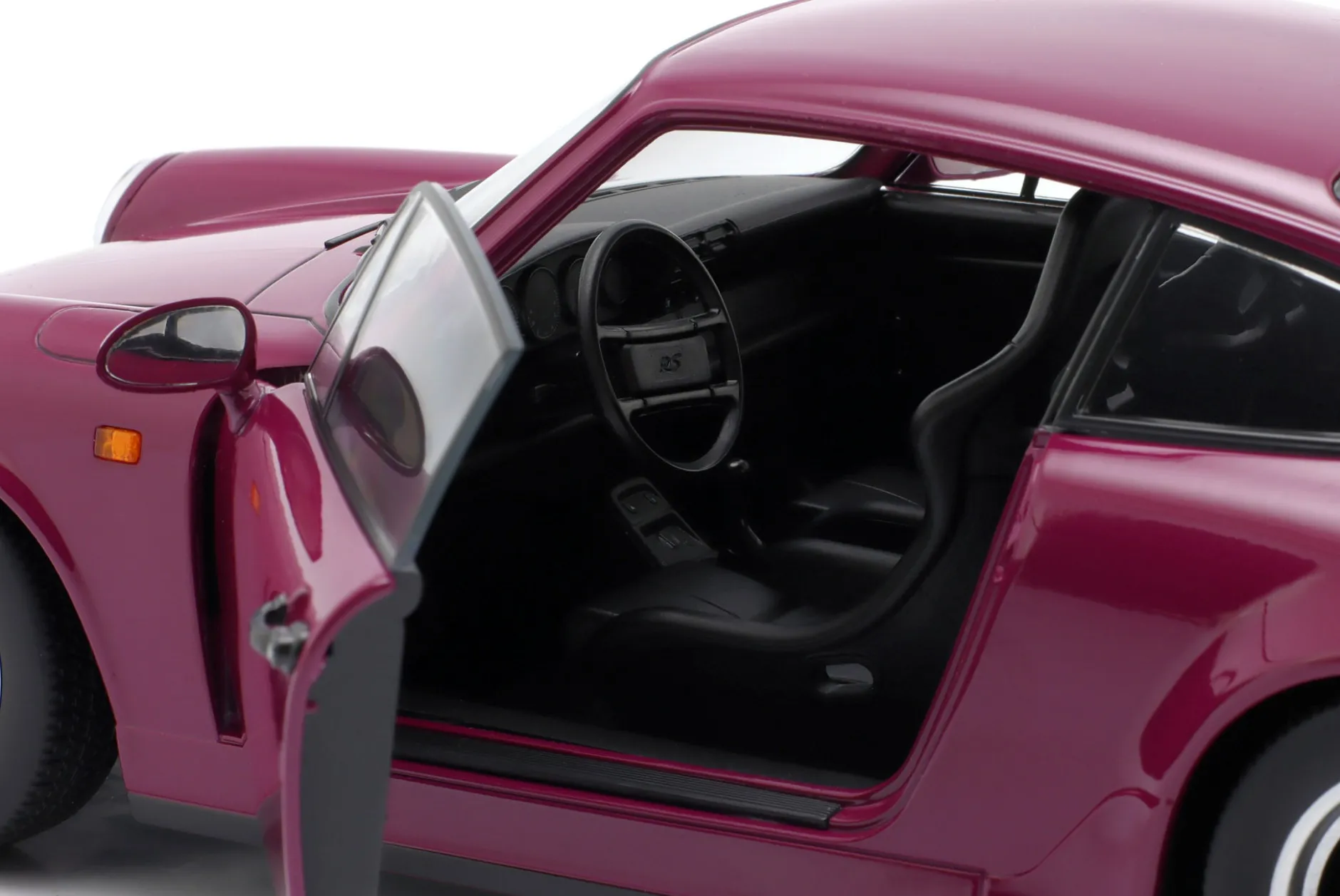 Porsche 911 (964) RS mit Cup Felgen Baujahr 1992 rubinrot 1:12 KK-Scale