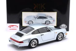 Porsche 911 (964) RS mit Speedline Felgen Baujahr 1992 polarsilber 1:12 KK-Scale