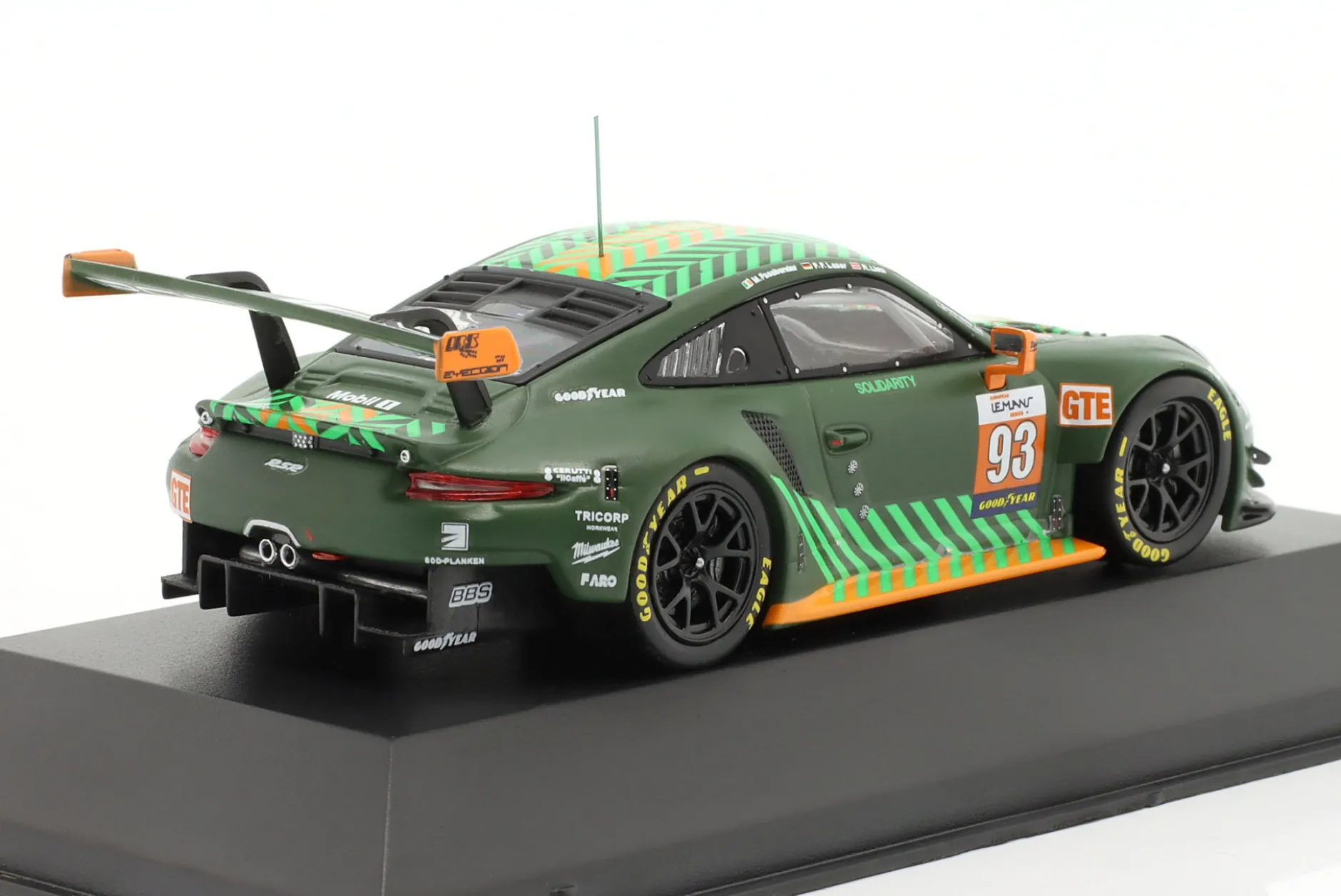 Porsche 911 RSR #93 ELMS 2020 Fassbender, Laser, Lietz 1:43 Ixo