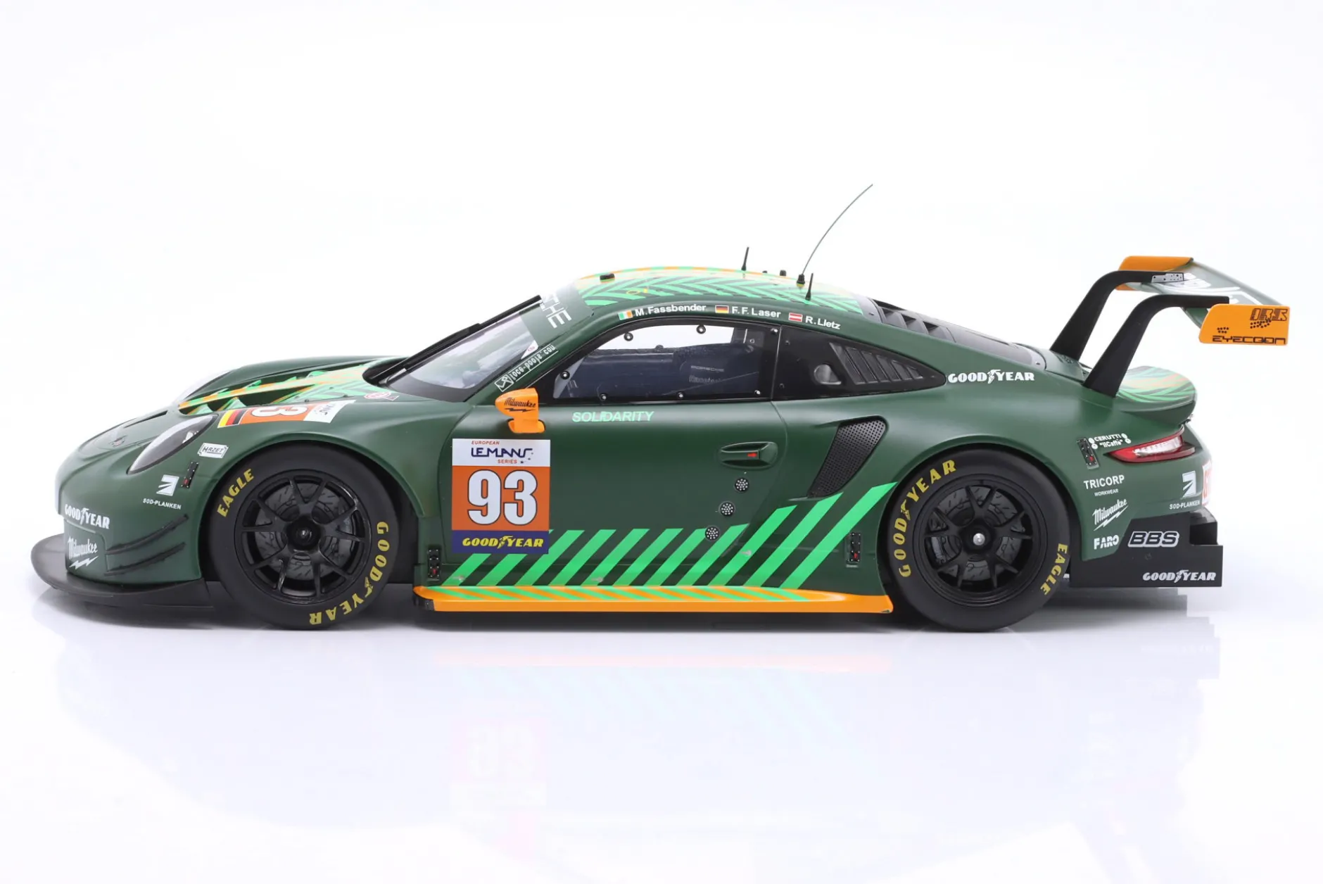 Porsche 911 RSR #93 ELMS 2020 Proton Competition 1:12 Ixo