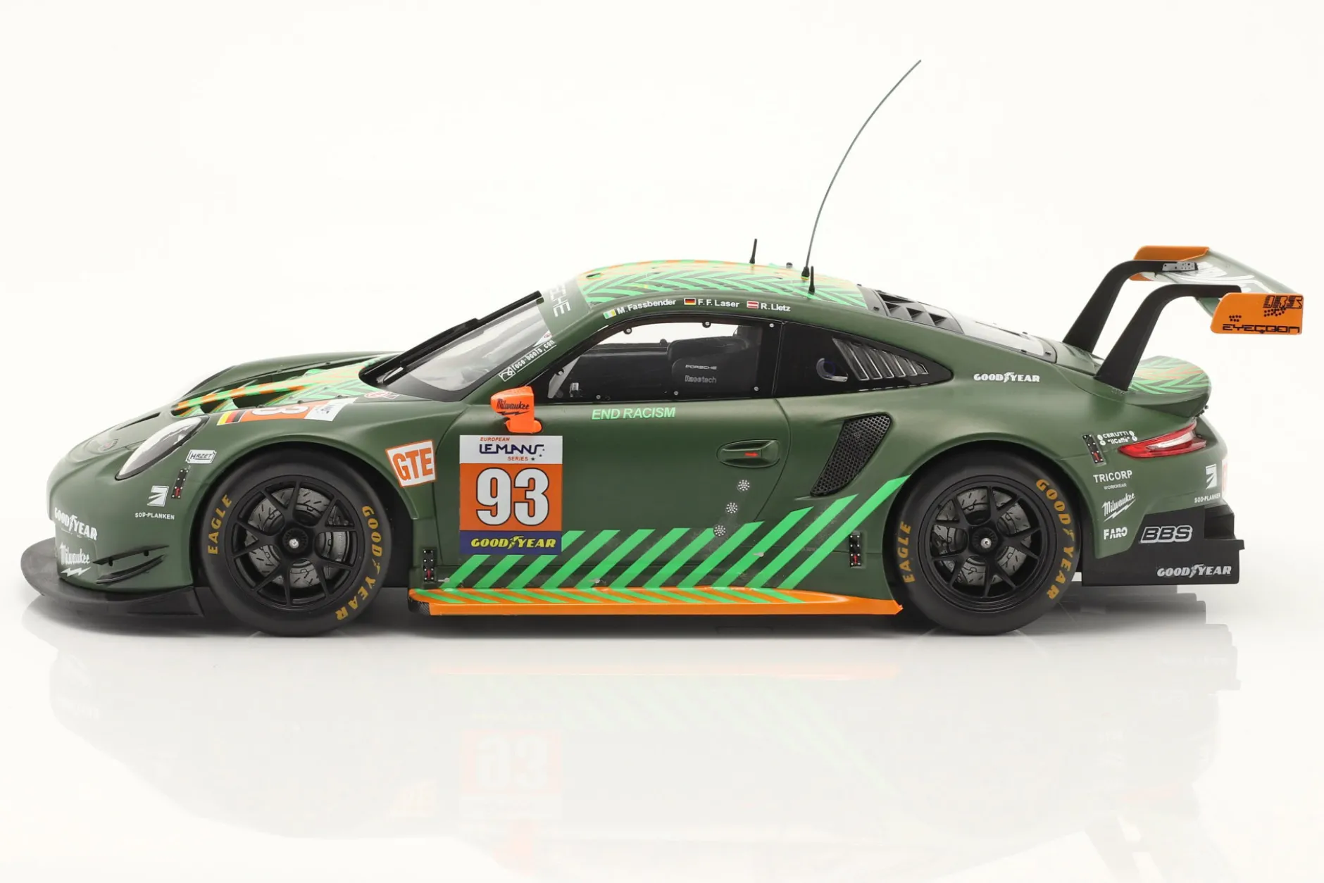 Porsche 911 RSR #93 ELMS 2020 Proton Competition 1:18 Ixo